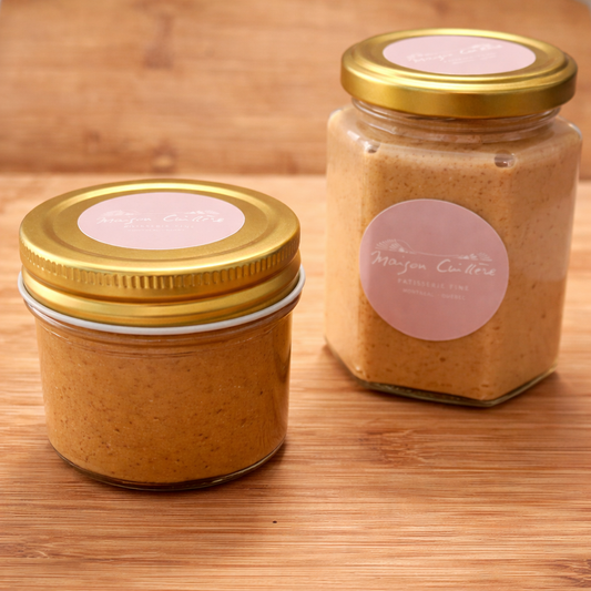 Tartinade chocolat blanc et noix de cajou