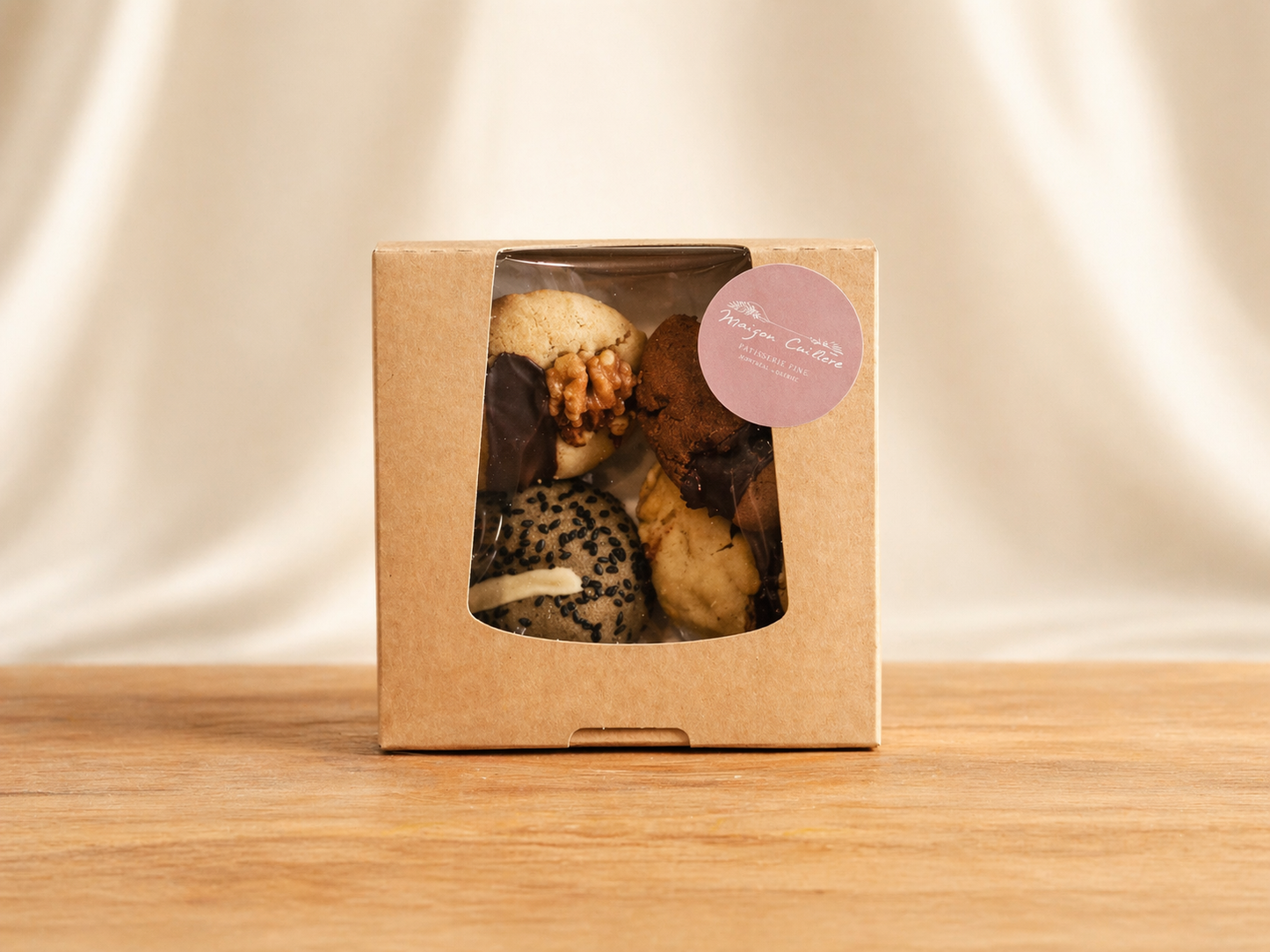 La boite de 4 - petits cookies